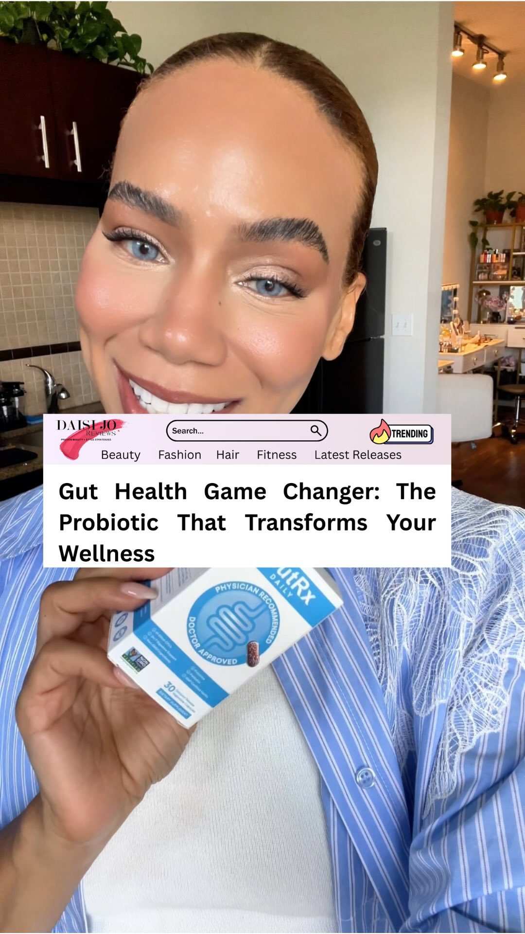 Gut Health, Simplified: Unlock Your Body’s Potential with GutRx Daily

Are you looking to optimize your gut health and overall wellness? Look no further than GutRx Daily - the advanced probiotic and prebiotic supplement that’s about to become your new secret weapon.

Packed with 61 billion CFU of clinically-studied probiotic strains and a potent 400mg prebiotic blend, this powerful formula is designed to nourish your gut microbiome and support digestive function from the inside out. The enteric-coated capsules even help protect the probiotics from stomach acid, ensuring they reach your intestines where they can work their magic.

Whether you’re struggling with occasional digestive discomfort, looking to boost your immune system, or simply wanting to maintain a healthy gut, GutRx Daily has got your back. It’s the perfect daily supplement to complement your wellness routine and help you feel your absolute best.

Don’t just take our word for it - see what customers are raving about. Get ready to experience the gut-transforming benefits of GutRx Daily and take your health to the next level. Your body will thank you!

#GutHealth #GutRx #Probiotics #Prebiotics #DigestiveSupport #ImmunityBoost #WellnessJourney #HealthyGut #HealthyBody #founditonamazon #daisijoreviews 

Link in bio