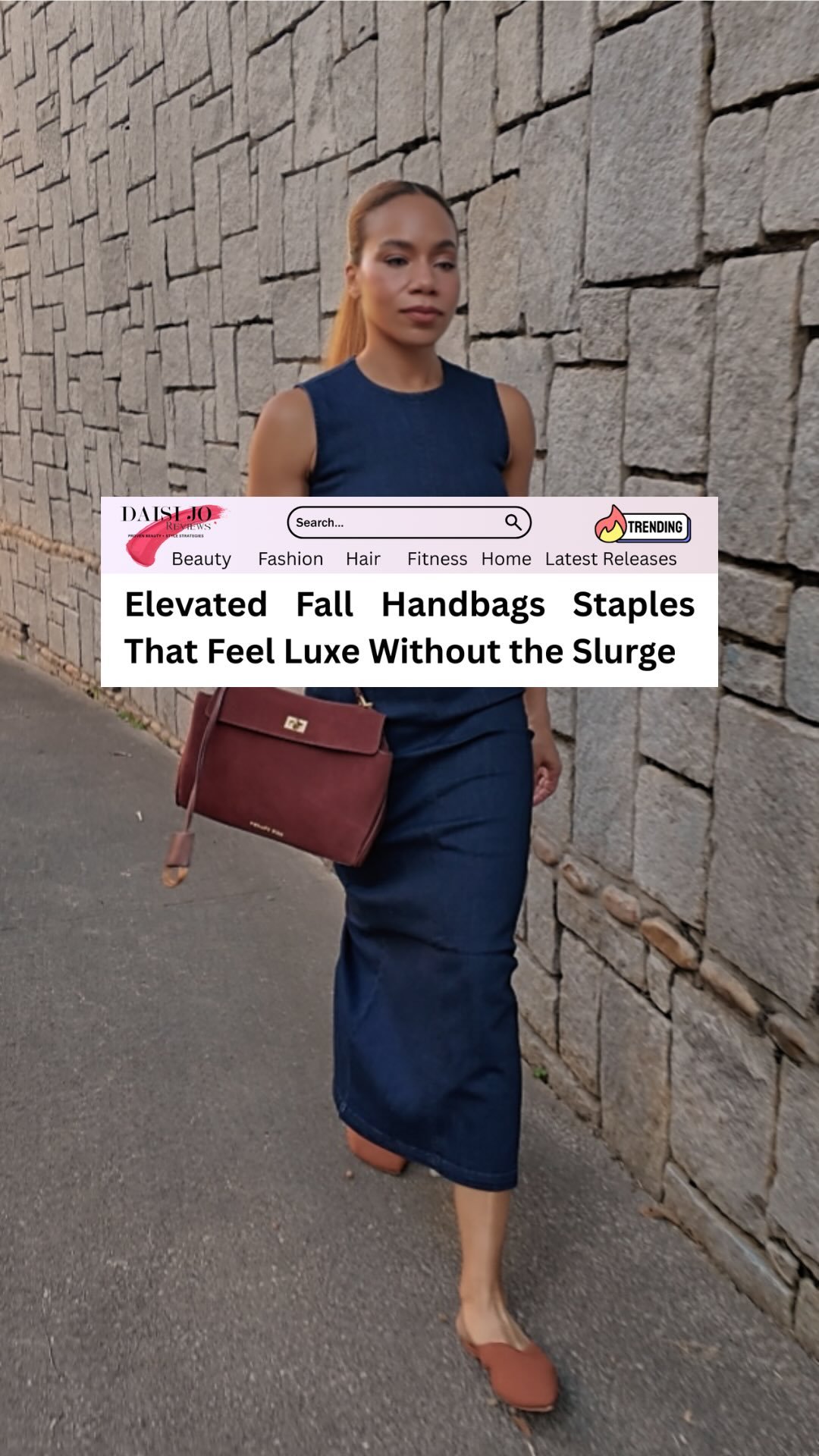 Chic, Stylish & Versatile - My Verano Hill Handbag Haul

Handbag lovers, get ready for a serious style upgrade! In today’s video, I’m unboxing and sharing my latest haul from Verano Hill - a brand that’s quickly become my go-to for elevated, high-quality bags at an accessible price point.

First up,  the versatile Camila Tote Bag.  I need a bag that can keep up, and this genuine leather tote delivers. From the spacious compartment to the adjustable shoulder strap, it’s the ultimate everyday companion.

Next, the sophisticated Lauryn Handbag. Made of sumptuous genuine leather, this underarm style offers the perfect blend of sophistication and relaxed elegance. The roomy interior fits all my daily essentials, while the comfortable handle ensures effortless carrying.

Last but certainly not least, the stunning Acrylic Box Handbag. This architectural piece is a modern masterpiece, with its sleek, geometric silhouette and glamorous gold-plated floral accents. It’s the perfect statement bag to instantly elevate any look.

The quality, craftsmanship, and attention to detail across these Verano Hill bags is truly impressive. And with their current Buy One, Get One Free sale, I couldn’t resist stocking up on a few new favorites. I can’t wait to style these beauties and elevate my wardrobe all season long!

All bags are link in my bio!

# Gifted #VeranoHill #HandbagHaul #StyleUpgrade #AccessibleLuxury #EverydayElegance #WorkingMomStyle